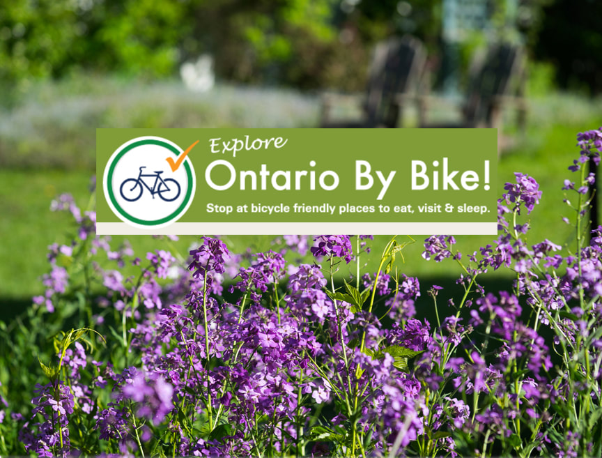 Close to cycling trails endorsed by Ontario by Bike, close to Arnprior, Burnstown and the White Lake Loop. 