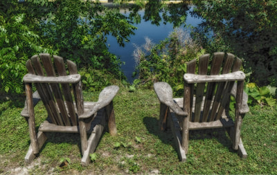 Relax in the gardens with a view over Arnprior's Madawaska River