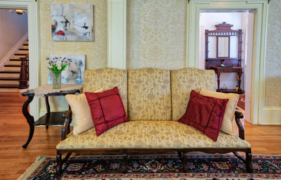 Vintage furnishings at Arnprior's historic B&B: MacNamara House
